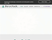 Tablet Screenshot of ibroxparknursery.com.au